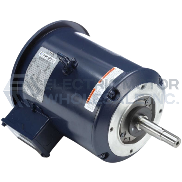 Image for 3HP MARATHON 1760RPM 182JMV DP 3PH PUMP MOTOR E148B